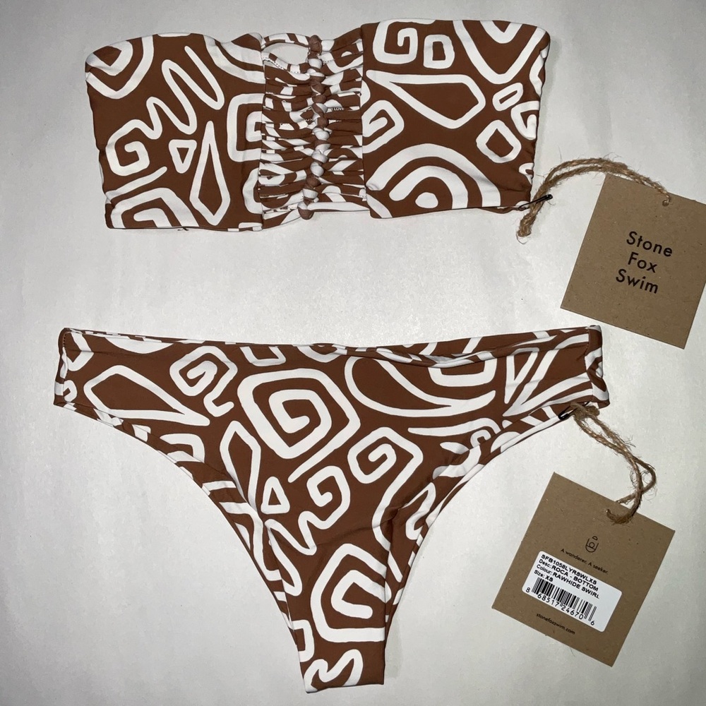 Stone Fox swim Roca 2 piece bikini set